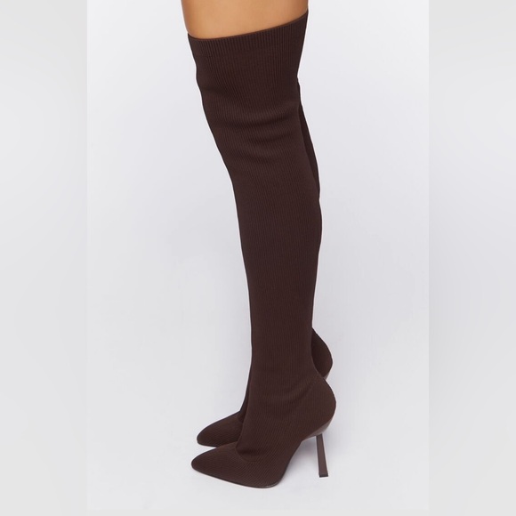 SOLD | Over the Knee Sock Boots - Picture 2 of 6